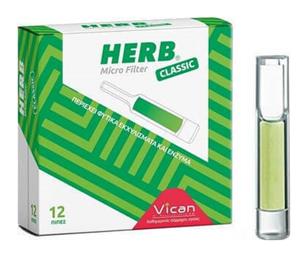 Vican Πίπες Τσιγάρων Herb Micro Filter 8mm 12τμχ
