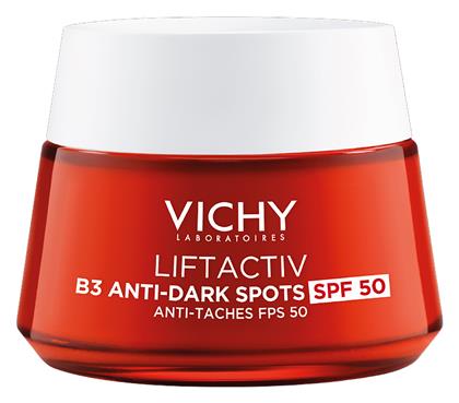 Vichy Liftactiv B3 Anti-Dark Spots Κρέμα Προσώπου Ημέρας με SPF50 για Ενυδάτωση & Ατέλειες 50ml