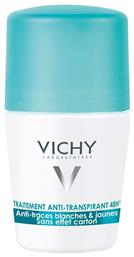 Vichy No White Marks & Yellow Stains Αποσμητικό 48h σε Roll-On 50ml