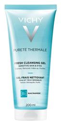 Vichy Purete Thermale Fresh Cleansing Gel B3 & Niacinamide Gel Καθαρισμού Προσώπου & Ματιών 200ml