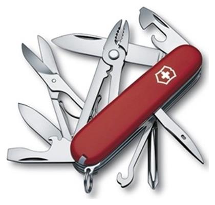 Victorinox Deluxe Tinker Ελβετικός Σουγιάς Κόκκινος