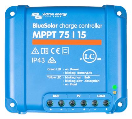 Victron Energy Bluesolar Ρυθμιστής Φόρτισης MPPT 24V 15A από το e-shop