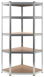 vidaXL Γωνιακή Ραφιέρα Dexion με 5 Ράφια