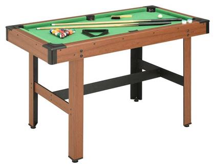 vidaXL Τραπέζι Μπιλιάρδου Αμερικάνικο Μ122xΠ61xΥ76cm