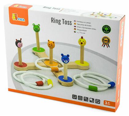 Viga Toys Παιχνίδι Ρίψης Στόχου Εξωτερικού Χώρου Animals Ring Toss