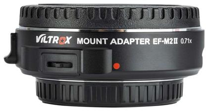 Viltrox EF-M2 II Αντάπτορας Φακού Canon EOS EF to MFT