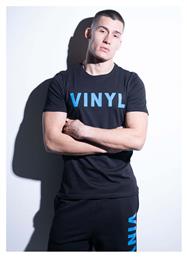 Vinyl Art Clothing Ανδρικό T-shirt Κοντομάνικο Μαύρο