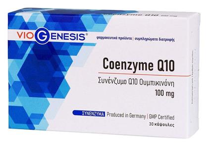 Viogenesis Coenzyme Q10 100mg 30 κάψουλες