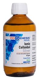 Viogenesis Colloidal Silver Ionic 40ppm, Ιοντικός Κολλοειδής Άργυρος 250ml.