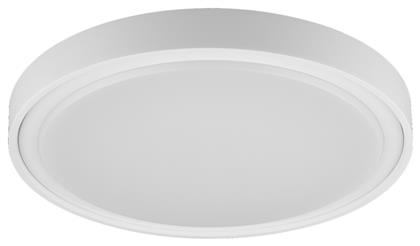 Viokef Anabella Στεγανό Πλαφονιέρα Οροφής Εξωτερικού Χώρου με Ενσωματωμένο LED σε Λευκό Χρώμα 4257300 από το Designdrops