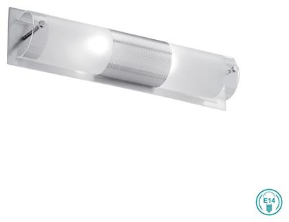 Viokef Castra Μοντέρνο Φωτιστικό Τοίχου με Ντουί E14 σε Λευκό Χρώμα Πλάτους 38cm από το Designdrops