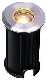 Viokef Lotus Στεγανό Φωτιστικό Προβολάκι Εξωτερικού Χώρου με Ενσωματωμένο LED σε Ασημί Χρώμα 4186700