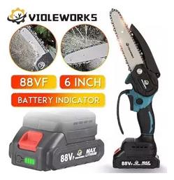 Violeworks 88VF Κλαδευτικό Αλυσοπρίονο Μπαταρίας 21V 0.798kg με Λάμα 15cm