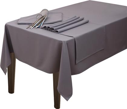Viopros Τραπεζομάντηλο 160x250 Άρμονι Λίσο Γκρι
