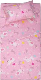 Viopros Βρεφικό Κουβερλί Τζέιμι 120x160cm Pink