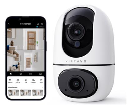 Virtavo EggSentry IP Dual Κάμερα Wi-Fi Full HD 1080p