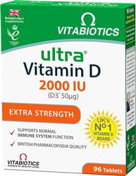 Vitabiotics Ultra Vitamin D 2000 IU D3 50mg 96 ταμπλέτες