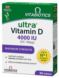 Vitabiotics Ultra Vitamin D3 Βιταμίνη 4000iu 96 ταμπλέτες