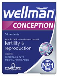 Vitabiotics Wellman Conception Fertility & Reproduction 30 ταμπλέτες από το Pharm24