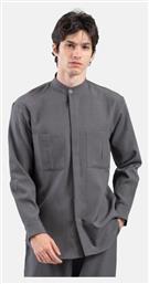 Vittorio Artist Ανδρικό Πουκάμισο Overshirt Μακρυμάνικo Dgrey