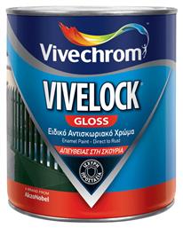 Vivechrom Χρώμα Αντισκωριακό Διαλύτου Vivelock 0.75lt Λευκό Γυαλιστερό από το Esmarket