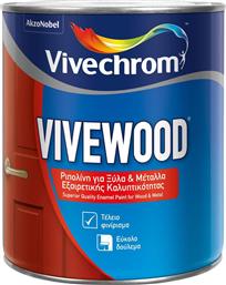 Vivechrom Ριπολίνη Διαλύτου Vivewood 0.75lt Λευκό Ματ από το Esmarket