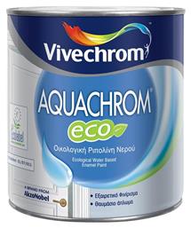 Vivechrom Ριπολίνη Οικολογική Νερού Aquachrom Eco 0.75lt Λευκό Γυαλιστερό