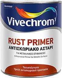 Vivechrom Rust Primer Αντισκωριακό Αστάρι Γκρι Κατάλληλο για Μέταλλο 0.75lt από το Esmarket