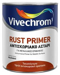 Vivechrom Rust Primer Αντισκωριακό Αστάρι Καφέ Κατάλληλο για Μέταλλο 0.75lt