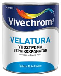 Vivechrom Velatura Υπόστρωμα Υπόστρωμα βερνικοχρωμάτων Λευκό Κατάλληλο για Ξύλο 0.75lt