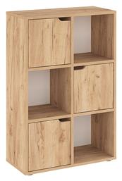 Βιβλιοθήκη Bookel 59.5x27.5x89εκ. Oak