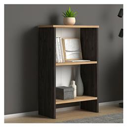 Βιβλιοθήκη Flora 52x25x80εκ. Industrial Grey - Oak