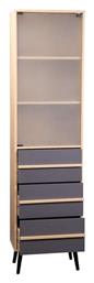 Βιβλιοθήκη Industry 50x29.5x190εκ. Sonoma / Grey