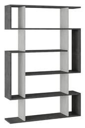 Βιβλιοθήκη Mito 108.5x25.5x161εκ. Γκρι