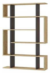 Βιβλιοθήκη Mito 108x25x161εκ. Οξιάς / Ανθρακί από το Designdrops