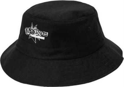 Volcom Υφασμάτινo Ανδρικό Καπέλο Στυλ Bucket Μαύρο από το Spartoo
