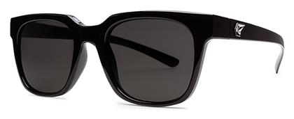 Volcom Morph Γυαλιά Ηλίου με Μαύρο Κοκκάλινο Σκελετό και Μαύρο Φακό VE03000201 από το Zakcret Sports