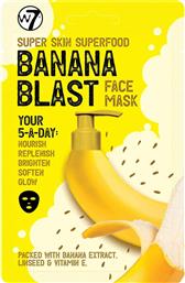W7 Cosmetics Super Skin Superfood Banana Blast Mask 18gr από το Plus4u