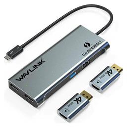 Wavlink Thunderbolt 3 Docking Station με DisplayPort 4K Ethernet (WL-UTD05)