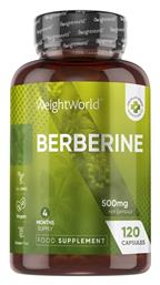 WeightWorld Berberine 500mg 120 κάψουλες