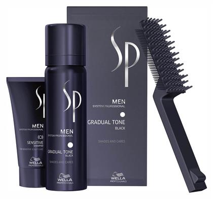 Wella SP Men Gradual Tone Μαύρο από το Letif