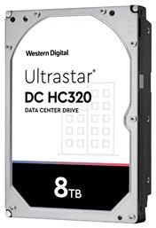 Western Digital DC HC320 8TB HDD Σκληρός Δίσκος 3.5'' SAS 3.0 7200rpm με 256MB Cache για Server