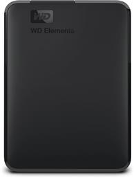 Western Digital Elements Portable USB 3.0 Εξωτερικός HDD 5TB 2.5'' Μαύρο από το e-shop
