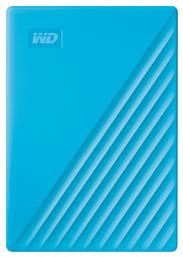 Western Digital My Passport (2019) USB 3.2 Εξωτερικός HDD 2TB 2.5'' Sky Blue