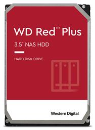 Western Digital Red Plus 4TB HDD Σκληρός Δίσκος 3.5'' SATA III 5400rpm με 256MB Cache για NAS