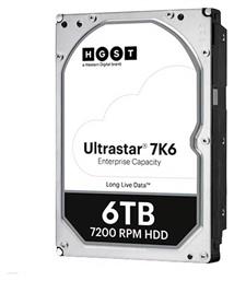 Western Digital Ultrastar DC HC310 6TB HDD Σκληρός Δίσκος 3.5'' SATA III 7200rpm με 256MB Cache για NAS / Server