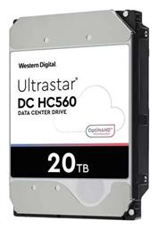 Western Digital Ultrastar DC HC560 SE 20TB HDD Σκληρός Δίσκος 3.5'' SAS 3.0 7200rpm με 512MB Cache για NAS / Server