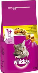 Whiskas Adult Κοτόπουλο και Λαχανικά 14kg