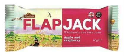 Wholebake Μπάρα Βρώμης / Flapjack με Apple & Raspberry 80gr Κωδικός: 15715740