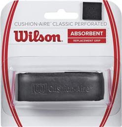 Wilson Cushion Aire Classic Perforated Replacement Grip Μαύρο 1τμχ από το Plus4u